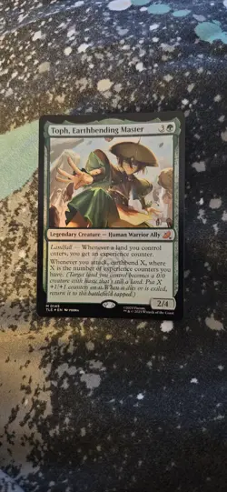 MTG Toph earthbending master Mythic rare Avatar the last airbender FOIL - Image 1