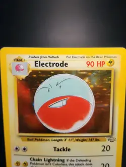 Electrode - 2/64 Jungle Unlimited Holo Rare Pokemon - NM - Image 3