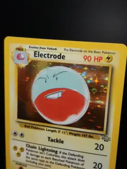 Electrode - 2/64 Jungle Unlimited Holo Rare Pokemon - NM - Image 5