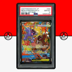 Pokemon PSA 10 Mega Kangaskhan ex 089/063 Symphonia M1S SAR Special Art Japanese - Image 1