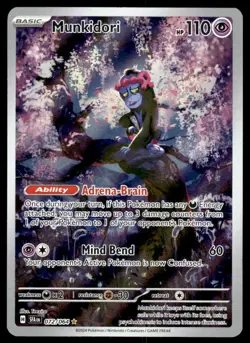 Pokemon TCG SV: Shrouded Fable #072/064 Munkidori NM - Image 1