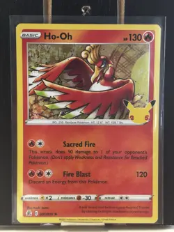 Ho-Oh - Pokemon Celebrations 1/25 - Pokemon TCG - NM Holo Rare - Image 1
