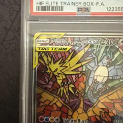 Moltres Zapdos & Articuno GX SM210 - PSA 10 - Pokemon TCG Promo - Image 3