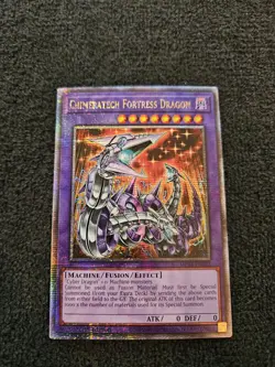 Chimeratech Fortress Dragon - MP24-EN022 - Quarter Century Secret Rare YuGiOh - Image 1