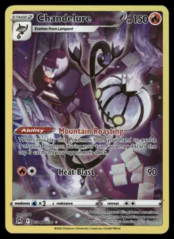 Pokemon Cards Chandelure TG04/TG30 Lost Origin Trainer Gallery Holo NM - Image 1