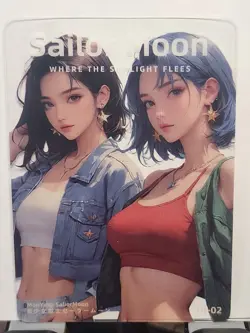 Sailor Neptune Sailor Moon Starlight Splendor Card Anime TR-02 TR - Image 1
