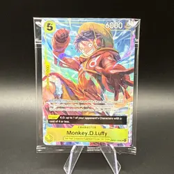 One Piece Illustration Box Volume 3 Monkey D Luffy Promo Card Sealed English - Image 1