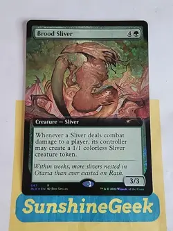 Brood Sliver (Extended Art) Secret Lair Drop Foil - Image 1