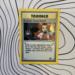 Pokemon TCG Rocket's Sneak Attack Team Rocket Holo | HP - Image 1