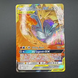 Pokemon TCG Moltres & Zapdos & Articuno GX Tag Team English 44/68 -Hidden Fates - Image 2