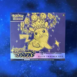Pokemon TCG - Surging Sparks Pokemon Center - Elite Trainer Box - Sealed ETB - Image 1