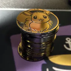 Prismatic Evolutions Eevee 2025 Pokemon Day Promo Coin - Image 1