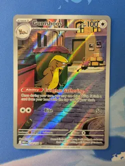 Gumshoos 153/132 - Mega Evolution - Secret Illustration Rare - Pokemon TCG NM - Image 1