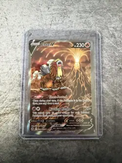 Entei v Crown Zenith Galarian Gallery Holo Ultra Rare Pokemon TCG GG36/GG70 NM - Image 1