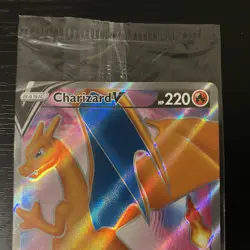 CHARIZARD V SWSH050 Black Star Promo - Champions Path ETB Pokemon TCG - SEALED - Image 3