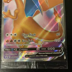 CHARIZARD V SWSH050 Black Star Promo - Champions Path ETB Pokemon TCG - SEALED - Image 4