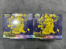 2x Pokemon TCG: Scarlet & Violet-Surging Sparks Pokemon Center Elite Trainer Box - Image 1