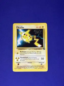 Pikachu WOTC Black Star Promo 4 WB Pokemon The First Movie HP - Image 1