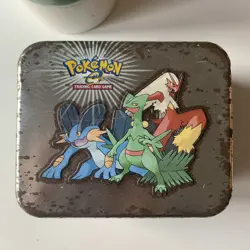 Pokemon TCG EX Ruby & Sapphire 2003 Collector Tin Poster Vintage Nintendo - Image 1