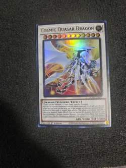 1X LP Cosmic Quasar Dragon - DUNE-EN037 - Ultra Rare 1st Edition - Image 1