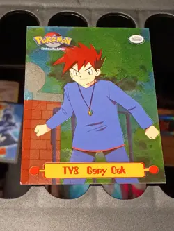 1999 Topps Pokemon TV Animation Holo Foil #TV8 Gary Oak - Image 1