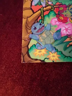 Squirtle Bellossom Ledyba Topps Pokemon The Movie 2000 Stick-On Animation Scenes - Image 2