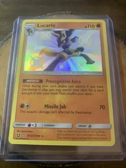 Lucario SV22/SV94 - Hidden Fates: Shiny Vault Holo - Pokemon TCG 2019 - Image 2