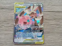 Carte Pokemon Mega-Lockpin & Rondoudou GX 165/236 Escouade Eclipse cosmique NEUF - Image 1