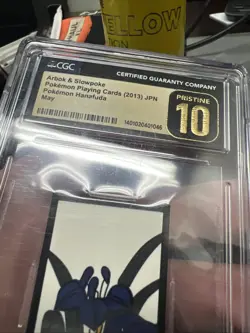 Pokemon Japanese Hanafuda Arbok Slowpoke CGC Pristine 10 Kanto May - Image 3