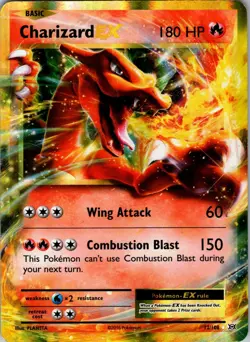 Charizard EX Ultra Rare XY - Evolutions 12/108 LP - Pokemon TCG - Image 1
