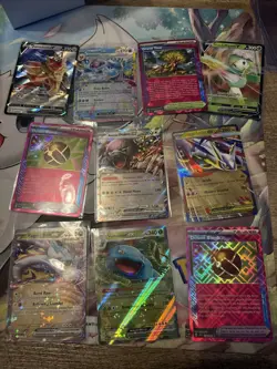 Bundle of 10 pokemon cards! (V,EX,ace Spec) - Image 2