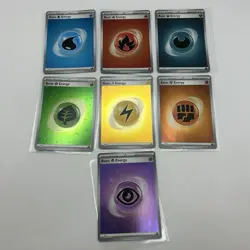 Pokemon 151 Holo Energy Cards Lot Bundle X7 Cards All Pack Fresh / NM Swirls Etc - Image 1