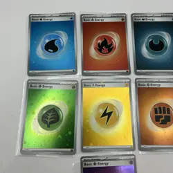 Pokemon 151 Holo Energy Cards Lot Bundle X7 Cards All Pack Fresh / NM Swirls Etc - Image 2