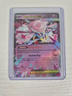 Mega Diancie EX 041/094 Phantasmal Flames holo Pokemon TCG Card Pack Fresh NM - Image 1