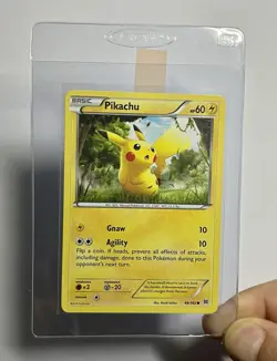 Pikachu 48/162 (NM) Common XY Series: BREAKthrough 2015 Pokemon Card - Image 3