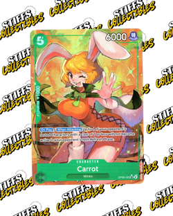 Carrot OP08-023 Alt Art Two Legends One Piece Card Game - Image 1