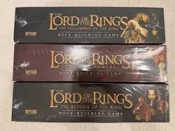 NEW LORD OF THE RINGS: Deck Building Game COMPLETE TRILOGY SEALED LOTR - Image 2