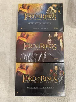 NEW LORD OF THE RINGS: Deck Building Game COMPLETE TRILOGY SEALED LOTR - Image 3