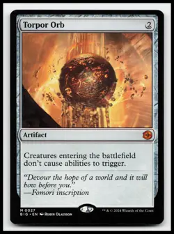 Torpor Orb Outlaws of Thunder Junction: The Big Score Magic The Gathering Card - Image 1