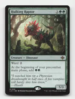 Hulking Raptor The Lost Caverns of Ixalan #191 Rare - Image 1