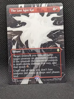 The Last Agni Kai 0314 TLA Extended Art MTG Avatar NM/M - Image 1