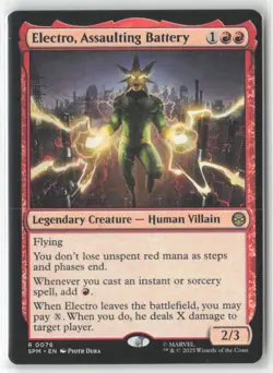 Electro, Assaulting Battery SPM #76 Non-Foil Standard Art NM MTG - Image 1