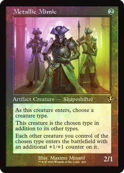 Metallic Mimic Foil Retro Frame Innistrad Remastered NM MTG - Image 1