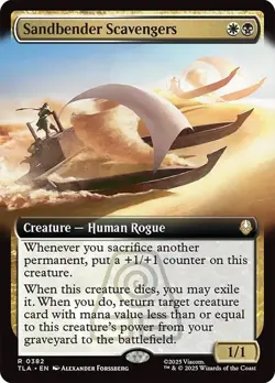 Sandbender Scavengers Extended Art Avatar: The Last Airbender NM MTG - Image 1
