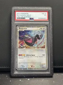 Rayquaza #SL10 Pokemon Call of Legends PSA 1 - Image 1