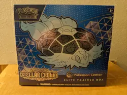 Pokemon Center TCG Stellar Crown Elite Trainer Box ETB - Image 1