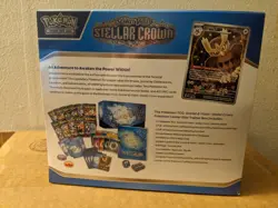 Pokemon Center TCG Stellar Crown Elite Trainer Box ETB - Image 2