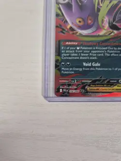 Pokemon TCG Mega Gengar EX 56/94 Phantasmal Flames Pack Fresh Sleeved Toploader - Image 5