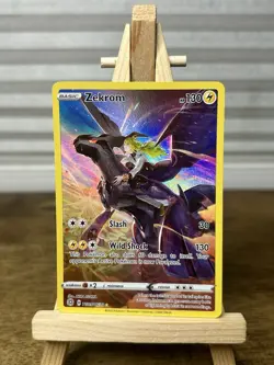 Pokemon TCG: Brilliant Stars Zekrom TG05/TG30 Illustration Rare Near Mint - Image 1