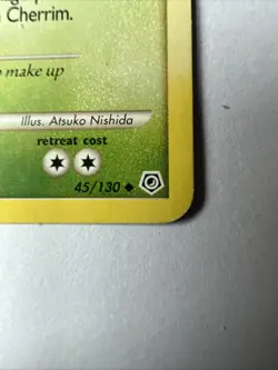 Pokemon TCG Cherrim Diamond & Pearl 45/130 Regular Uncommon Non Holo - LP - Image 2